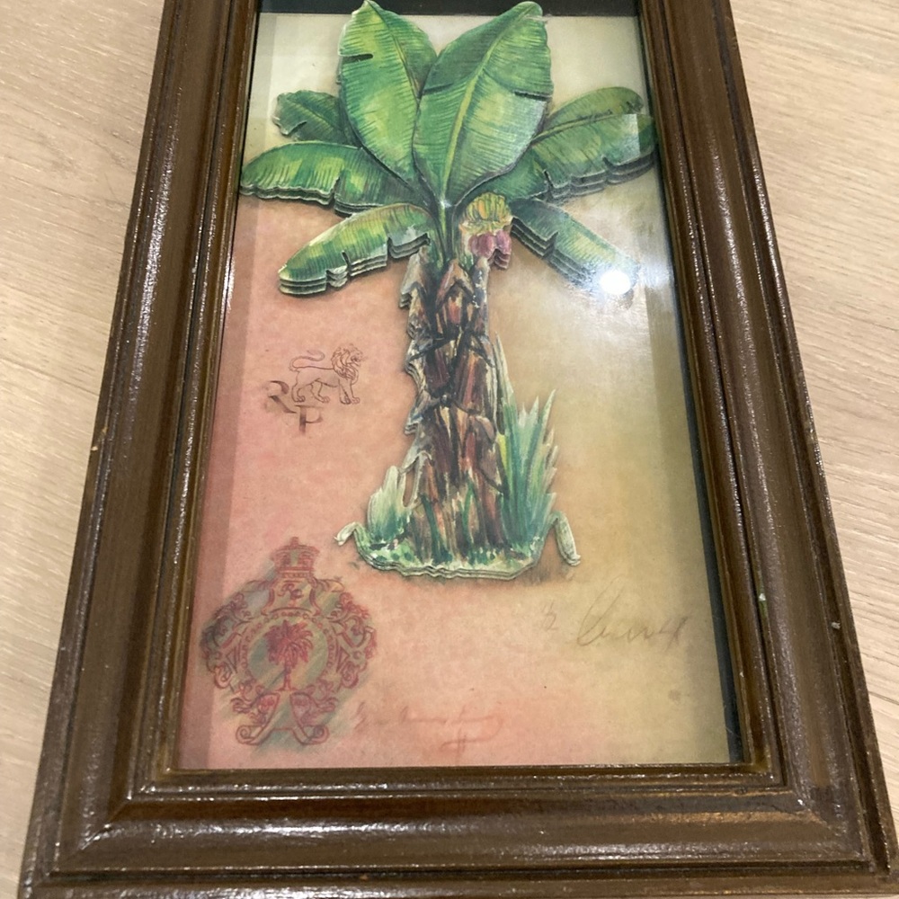 Royal Palm Framed Tropical Wall Art - Picture 6 of 9